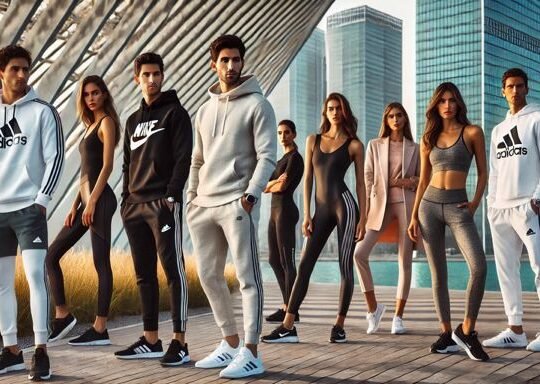 sportswear brands -Nike, Adidas, Lululemon, The Giving Movement, and Under Armour , sun & sand sports