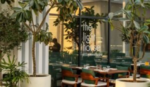 The Lighthouse cafe at Yas Bay Waterfront