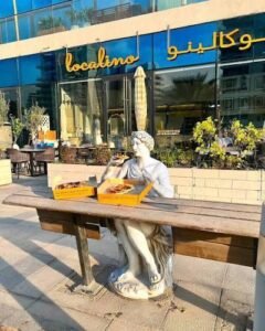 Localino cafe at Al Raha Beach in Abu Dhabi