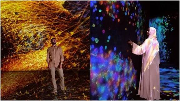 featuring immersive digital art in Abu Dhabi indoor activites